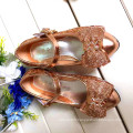 bébé filles chaussures de fête enfants shinning chaussures pour mariage Zircon diamant shose or couleur argent